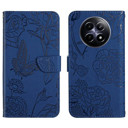 HT03 Skin Feel Butterfly Embossed Flip Leather Phone Case, For Realme C100 4G, For Realme C83 5G, For Realme 16 Pro+ 5G, For Realme C85 5G, For Realme C85 Pro 4G, For Realme 15T 5G, For Realme 15 5G Global / 15 Pro 5G Global, For Realme C71 4G         ...