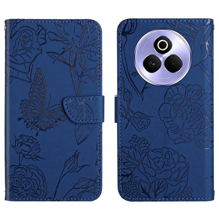 HT03 Skin Feel Butterfly Embossed Flip Leather Phone Case, For Realme C100 4G, For Realme C83 5G, For Realme 16 Pro+ 5G, For Realme C85 5G, For Realme C85 Pro 4G, For Realme 15T 5G, For Realme 15 5G Global / 15 Pro 5G Global, For Realme C71 4G         ...