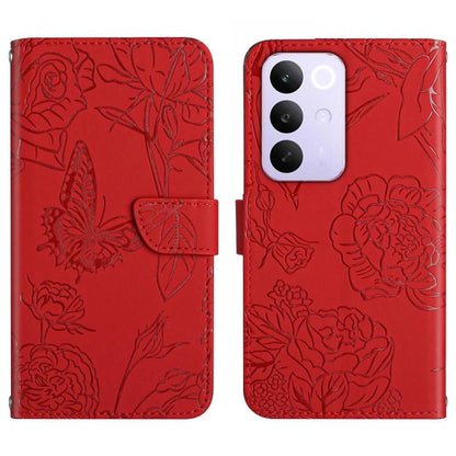 HT03 Skin Feel Butterfly Embossed Flip Leather Phone Case, For Realme C100 4G, For Realme C83 5G, For Realme 16 Pro+ 5G, For Realme C85 5G, For Realme C85 Pro 4G, For Realme 15T 5G, For Realme 15 5G Global / 15 Pro 5G Global, For Realme C71 4G         ...