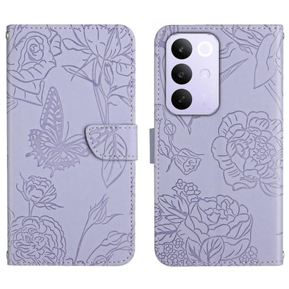 HT03 Skin Feel Butterfly Embossed Flip Leather Phone Case, For Realme C100 4G, For Realme C83 5G, For Realme 16 Pro+ 5G, For Realme C85 5G, For Realme C85 Pro 4G, For Realme 15T 5G, For Realme 15 5G Global / 15 Pro 5G Global, For Realme C71 4G         ...