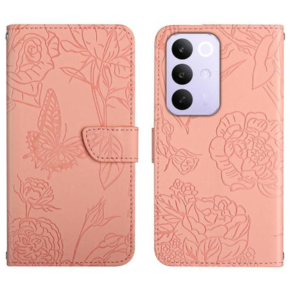 HT03 Skin Feel Butterfly Embossed Flip Leather Phone Case, For Realme C100 4G, For Realme C83 5G, For Realme 16 Pro+ 5G, For Realme C85 5G, For Realme C85 Pro 4G, For Realme 15T 5G, For Realme 15 5G Global / 15 Pro 5G Global, For Realme C71 4G         ...