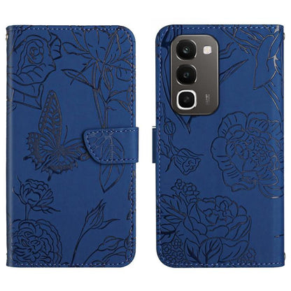 HT03 Skin Feel Butterfly Embossed Flip Leather Phone Case, For Realme C100 4G, For Realme C83 5G, For Realme 16 Pro+ 5G, For Realme C85 5G, For Realme C85 Pro 4G, For Realme 15T 5G, For Realme 15 5G Global / 15 Pro 5G Global, For Realme C71 4G         ...