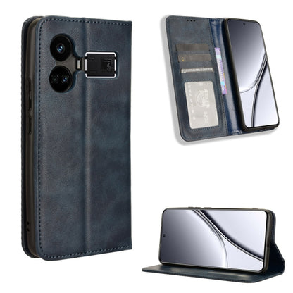 Magnetic Buckle Retro Texture Leather Phone Case, For Realme 14 Pro Lite 5G, For Realme P3 Pro 5G, For Realme 14 Pro+ 5G, For Realme 14 Pro 5G, For Realme C75 4G, For Realme GT 7 Pro 5G, For Realme 13+ 5G Global, For Realme 13 Pro 5G / 13 Pro+ 5G      ...