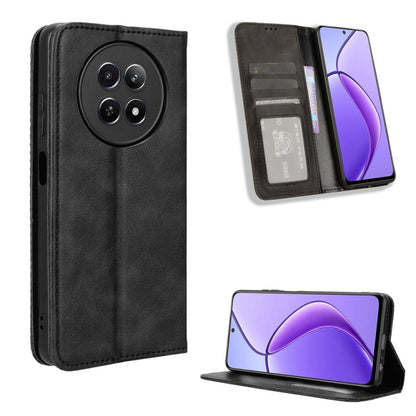 Magnetic Buckle Retro Texture Leather Phone Case, For Realme 14 Pro Lite 5G, For Realme P3 Pro 5G, For Realme 14 Pro+ 5G, For Realme 14 Pro 5G, For Realme C75 4G, For Realme GT 7 Pro 5G, For Realme 13+ 5G Global, For Realme 13 Pro 5G / 13 Pro+ 5G      ...