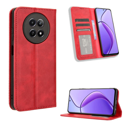 Magnetic Buckle Retro Texture Leather Phone Case, For Realme 14 Pro Lite 5G, For Realme P3 Pro 5G, For Realme 14 Pro+ 5G, For Realme 14 Pro 5G, For Realme C75 4G, For Realme GT 7 Pro 5G, For Realme 13+ 5G Global, For Realme 13 Pro 5G / 13 Pro+ 5G      ...