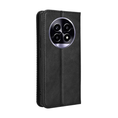 Magnetic Buckle Retro Texture Leather Phone Case, For Realme 14 Pro Lite 5G, For Realme P3 Pro 5G, For Realme 14 Pro+ 5G, For Realme 14 Pro 5G, For Realme C75 4G, For Realme GT 7 Pro 5G, For Realme 13+ 5G Global, For Realme 13 Pro 5G / 13 Pro+ 5G      ...