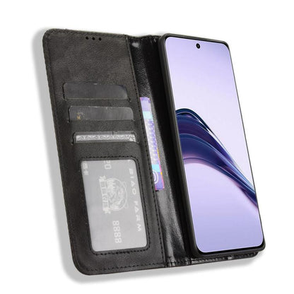 Magnetic Buckle Retro Texture Leather Phone Case, For Realme 14 Pro Lite 5G, For Realme P3 Pro 5G, For Realme 14 Pro+ 5G, For Realme 14 Pro 5G, For Realme C75 4G, For Realme GT 7 Pro 5G, For Realme 13+ 5G Global, For Realme 13 Pro 5G / 13 Pro+ 5G      ...