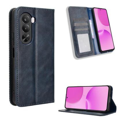 Magnetic Buckle Retro Texture Leather Phone Case, For Realme 16T 5G, For Realme C100i 4G / C100x 4G, For Realme C100 4G, For Realme C83 5G / P4 Lite 5G, For Realme P4 Power 5G, For Realme Note 80 4G, For Realme 16 5G, For Realme 16 Pro+ 5G             ...