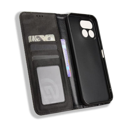 Magnetic Buckle Retro Texture Leather Phone Case, For Realme 16T 5G, For Realme C100i 4G / C100x 4G, For Realme C100 4G, For Realme C83 5G / P4 Lite 5G, For Realme P4 Power 5G, For Realme Note 80 4G, For Realme 16 5G, For Realme 16 Pro+ 5G             ...