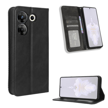 Magnetic Buckle Retro Texture Leather Phone Case, For Tecno Spark Go 1 / Pop 9 / Spark Go 2025, For Tecno Spark 30C 4G, For Tecno Spark 20 Pro 5G, For Tecno Camon 30 Premier 5G, For Tecno Pova 6 Neo 4G, For Tecno Pova 6 4G, For Tecno Camon 30 Pro 5G   ...