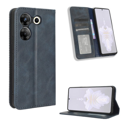 Magnetic Buckle Retro Texture Leather Phone Case, For Tecno Spark Go 1 / Pop 9 / Spark Go 2025, For Tecno Spark 30C 4G, For Tecno Spark 20 Pro 5G, For Tecno Camon 30 Premier 5G, For Tecno Pova 6 Neo 4G, For Tecno Pova 6 4G, For Tecno Camon 30 Pro 5G   ...
