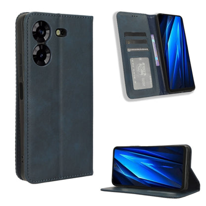 Magnetic Buckle Retro Texture Leather Phone Case, For Tecno Spark Go 1 / Pop 9 / Spark Go 2025, For Tecno Spark 30C 4G, For Tecno Spark 20 Pro 5G, For Tecno Camon 30 Premier 5G, For Tecno Pova 6 Neo 4G, For Tecno Pova 6 4G, For Tecno Camon 30 Pro 5G   ...