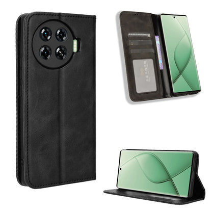 Magnetic Buckle Retro Texture Leather Phone Case, For Tecno Spark Go 1 / Pop 9 / Spark Go 2025, For Tecno Spark 30C 4G, For Tecno Spark 20 Pro 5G, For Tecno Camon 30 Premier 5G, For Tecno Pova 6 Neo 4G, For Tecno Pova 6 4G, For Tecno Camon 30 Pro 5G   ...