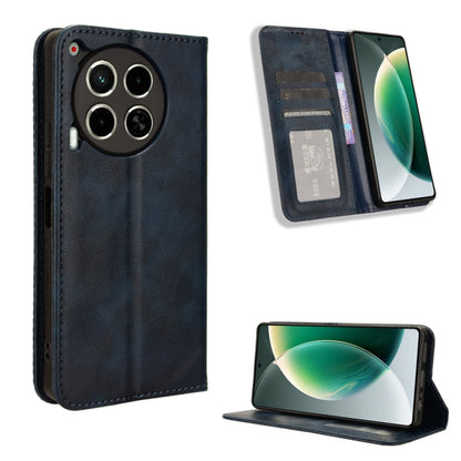 Magnetic Buckle Retro Texture Leather Phone Case, For Tecno Spark Go 1 / Pop 9 / Spark Go 2025, For Tecno Spark 30C 4G, For Tecno Spark 20 Pro 5G, For Tecno Camon 30 Premier 5G, For Tecno Pova 6 Neo 4G, For Tecno Pova 6 4G, For Tecno Camon 30 Pro 5G   ...