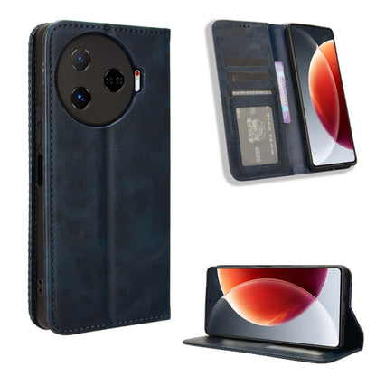 Magnetic Buckle Retro Texture Leather Phone Case, For Tecno Spark Go 1 / Pop 9 / Spark Go 2025, For Tecno Spark 30C 4G, For Tecno Spark 20 Pro 5G, For Tecno Camon 30 Premier 5G, For Tecno Pova 6 Neo 4G, For Tecno Pova 6 4G, For Tecno Camon 30 Pro 5G   ...