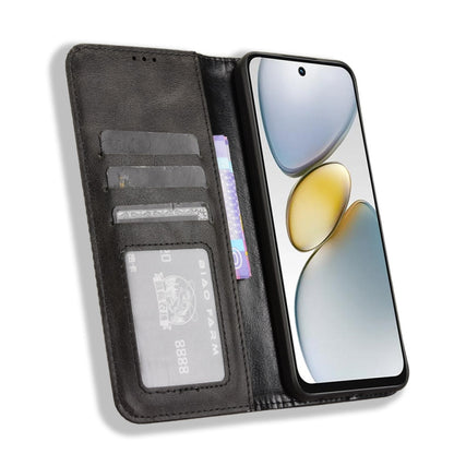 Magnetic Buckle Retro Texture Leather Phone Case, For Tecno Spark Go 1 / Pop 9 / Spark Go 2025, For Tecno Spark 30C 4G, For Tecno Spark 20 Pro 5G, For Tecno Camon 30 Premier 5G, For Tecno Pova 6 Neo 4G, For Tecno Pova 6 4G, For Tecno Camon 30 Pro 5G   ...