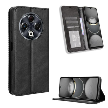 Magnetic Buckle Retro Texture Leather Phone Case, For Tecno Spark 50 5G, For Tecno Pova Curve 2 5G, For Tecno Spark 50 4G, For Tecno Camon 50 Pro 4G, For Tecno Camon 50 4G, For Tenco Spark Go 3, For Tecno Spark Slim, For Tecno Spark 40C                ...
