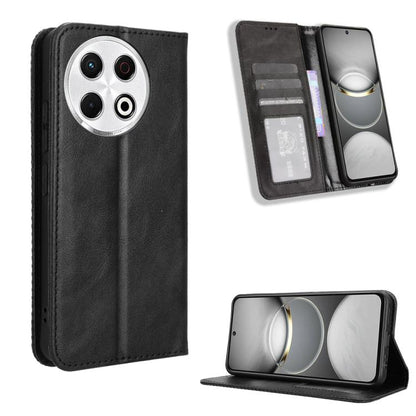 Magnetic Buckle Retro Texture Leather Phone Case, For Tecno Spark 50 5G, For Tecno Pova Curve 2 5G, For Tecno Spark 50 4G, For Tecno Camon 50 Pro 4G, For Tecno Camon 50 4G, For Tenco Spark Go 3, For Tecno Spark Slim, For Tecno Spark 40C                ...
