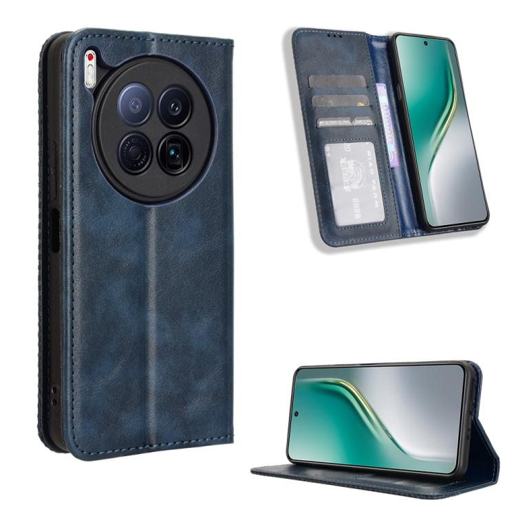 Magnetic Buckle Retro Texture Leather Phone Case, For Tecno Spark 50 5G, For Tecno Pova Curve 2 5G, For Tecno Spark 50 4G, For Tecno Camon 50 Pro 4G, For Tecno Camon 50 4G, For Tenco Spark Go 3, For Tecno Spark Slim, For Tecno Spark 40C                ...