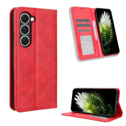 Magnetic Buckle Retro Texture Leather Phone Case, For Tecno Spark 50 5G, For Tecno Pova Curve 2 5G, For Tecno Spark 50 4G, For Tecno Camon 50 Pro 4G, For Tecno Camon 50 4G, For Tenco Spark Go 3, For Tecno Spark Slim, For Tecno Spark 40C                ...