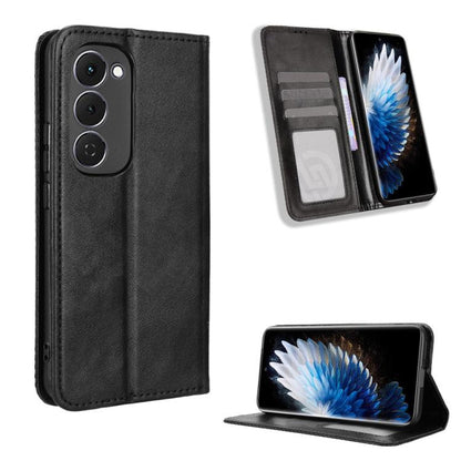 Magnetic Buckle Retro Texture Leather Phone Case, For Tecno Spark 50 5G, For Tecno Pova Curve 2 5G, For Tecno Spark 50 4G, For Tecno Camon 50 Pro 4G, For Tecno Camon 50 4G, For Tenco Spark Go 3, For Tecno Spark Slim, For Tecno Spark 40C                ...
