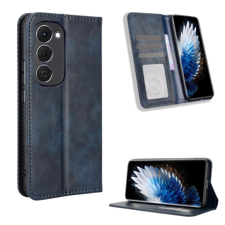 Magnetic Buckle Retro Texture Leather Phone Case, For Tecno Spark 50 5G, For Tecno Pova Curve 2 5G, For Tecno Spark 50 4G, For Tecno Camon 50 Pro 4G, For Tecno Camon 50 4G, For Tenco Spark Go 3, For Tecno Spark Slim, For Tecno Spark 40C                ...