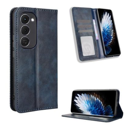 Magnetic Buckle Retro Texture Leather Phone Case, For Tecno Spark 50 5G, For Tecno Pova Curve 2 5G, For Tecno Spark 50 4G, For Tecno Camon 50 Pro 4G, For Tecno Camon 50 4G, For Tenco Spark Go 3, For Tecno Spark Slim, For Tecno Spark 40C                ...
