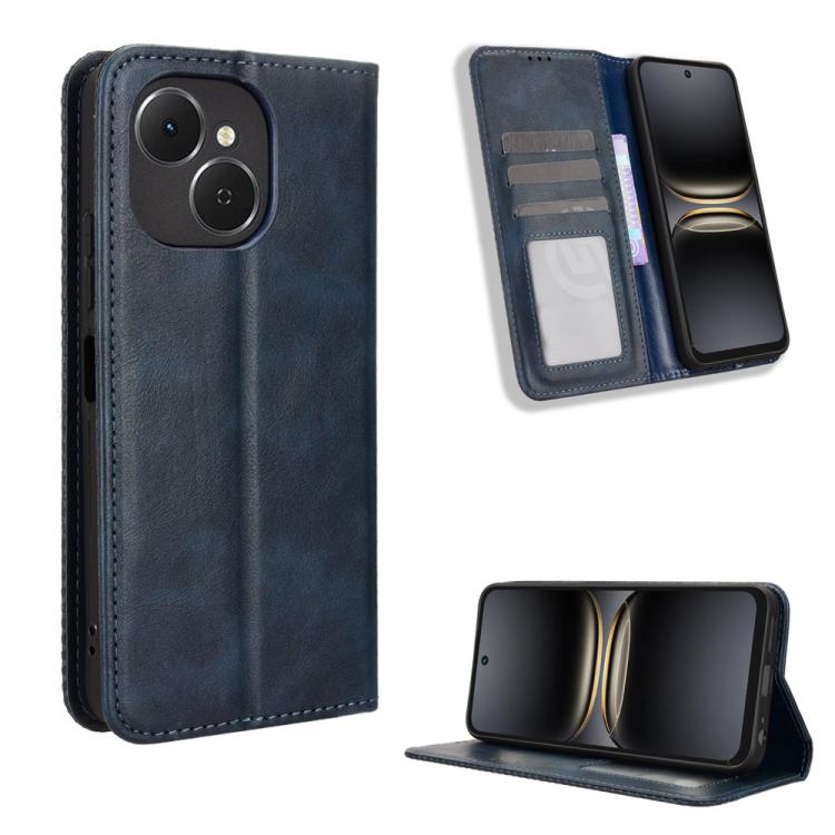 Magnetic Buckle Retro Texture Leather Phone Case, For Tecno Spark 50 5G, For Tecno Pova Curve 2 5G, For Tecno Spark 50 4G, For Tecno Camon 50 Pro 4G, For Tecno Camon 50 4G, For Tenco Spark Go 3, For Tecno Spark Slim, For Tecno Spark 40C                ...
