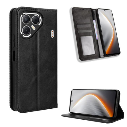 Magnetic Buckle Retro Texture Leather Phone Case, For Tecno Spark 50 5G, For Tecno Pova Curve 2 5G, For Tecno Spark 50 4G, For Tecno Camon 50 Pro 4G, For Tecno Camon 50 4G, For Tenco Spark Go 3, For Tecno Spark Slim, For Tecno Spark 40C                ...