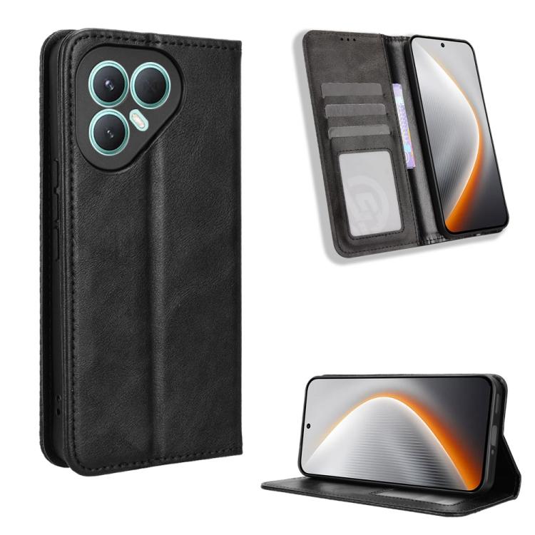 Magnetic Buckle Retro Texture Leather Phone Case, For Tecno Spark 50 5G, For Tecno Pova Curve 2 5G, For Tecno Spark 50 4G, For Tecno Camon 50 Pro 4G, For Tecno Camon 50 4G, For Tenco Spark Go 3, For Tecno Spark Slim, For Tecno Spark 40C                ...