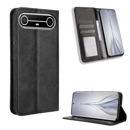 Magnetic Buckle Retro Texture Leather Phone Case, For Tecno Spark 50 5G, For Tecno Pova Curve 2 5G, For Tecno Spark 50 4G, For Tecno Camon 50 Pro 4G, For Tecno Camon 50 4G, For Tenco Spark Go 3, For Tecno Spark Slim, For Tecno Spark 40C                ...