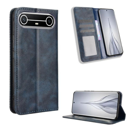 Magnetic Buckle Retro Texture Leather Phone Case, For Tecno Spark 50 5G, For Tecno Pova Curve 2 5G, For Tecno Spark 50 4G, For Tecno Camon 50 Pro 4G, For Tecno Camon 50 4G, For Tenco Spark Go 3, For Tecno Spark Slim, For Tecno Spark 40C                ...