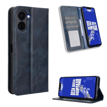 Magnetic Buckle Retro Texture Leather Phone Case, For Tecno Spark 50 5G, For Tecno Pova Curve 2 5G, For Tecno Spark 50 4G, For Tecno Camon 50 Pro 4G, For Tecno Camon 50 4G, For Tenco Spark Go 3, For Tecno Spark Slim, For Tecno Spark 40C                ...