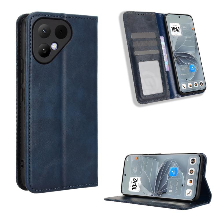 Magnetic Buckle Retro Texture Leather Phone Case, For Tecno Spark 50 5G, For Tecno Pova Curve 2 5G, For Tecno Spark 50 4G, For Tecno Camon 50 Pro 4G, For Tecno Camon 50 4G, For Tenco Spark Go 3, For Tecno Spark Slim, For Tecno Spark 40C                ...