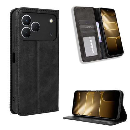 Magnetic Buckle Retro Texture Leather Phone Case, For Tecno Spark 50 5G, For Tecno Pova Curve 2 5G, For Tecno Spark 50 4G, For Tecno Camon 50 Pro 4G, For Tecno Camon 50 4G, For Tenco Spark Go 3, For Tecno Spark Slim, For Tecno Spark 40C                ...