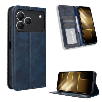 Magnetic Buckle Retro Texture Leather Phone Case, For Tecno Spark 50 5G, For Tecno Pova Curve 2 5G, For Tecno Spark 50 4G, For Tecno Camon 50 Pro 4G, For Tecno Camon 50 4G, For Tenco Spark Go 3, For Tecno Spark Slim, For Tecno Spark 40C                ...