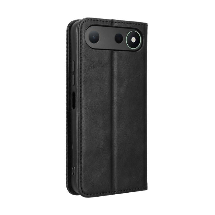 Magnetic Buckle Retro Texture Leather Phone Case, For Tecno Spark 50 5G, For Tecno Pova Curve 2 5G, For Tecno Spark 50 4G, For Tecno Camon 50 Pro 4G, For Tecno Camon 50 4G, For Tenco Spark Go 3, For Tecno Spark Slim, For Tecno Spark 40C                ...