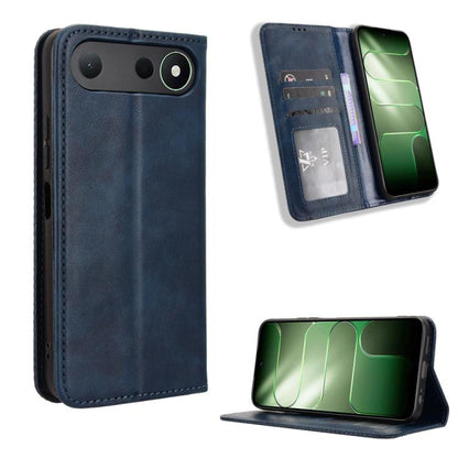 Magnetic Buckle Retro Texture Leather Phone Case, For Tecno Spark 50 5G, For Tecno Pova Curve 2 5G, For Tecno Spark 50 4G, For Tecno Camon 50 Pro 4G, For Tecno Camon 50 4G, For Tenco Spark Go 3, For Tecno Spark Slim, For Tecno Spark 40C                ...