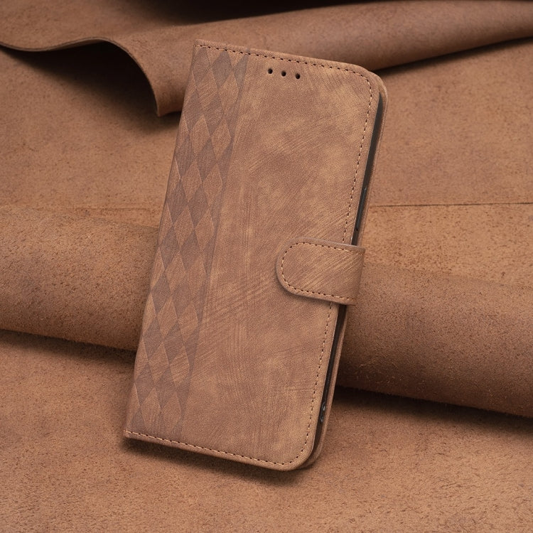 Plaid Embossed Leather Phone Case, For Google Pixel 7, For Google Pixel 7a, For Google Pixel 7 Pro, For Google Pixel 8, For Google Pixel 8 Pro