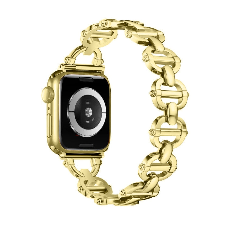 Ladder Buckle Metal Watch Band, For Apple Watch Ultra 49mm, For Apple Watch 8 41mm, For Apple Watch 8 45mm, For Apple Watch SE 2022 40mm, For Apple Watch SE 2022 44mm, For Apple Watch 7 41mm, For Apple Watch 7 45mm, For Apple Watch SE 40mm�������������...