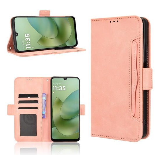 Skin Feel Calf Texture Card Slots Leather Phone Case