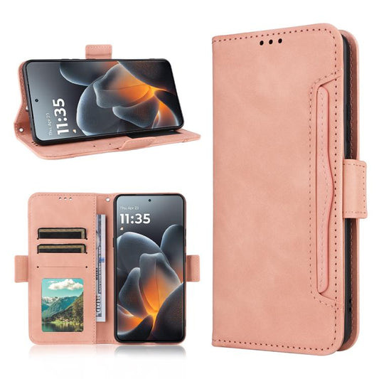 Skin Feel Calf Texture Card Slots Leather Phone Case, For Motorola Moto X70 Air Pro / Signature 5G, For Motorola Moto G17 / G17 Power 4G, For Motorola Moto G67 / G77 5G, For Motorola Edge 70 Fusion 5G, For Motorola Moto G67 Power / G57 Power           ...