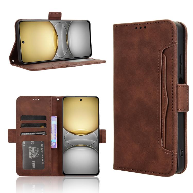 Skin Feel Calf Texture Card Slots Leather Phone Case, For Realme GT 7 5G, For Realme 14x 5G Malaysia / V70, For Realme 14 5G, For Realme P3 Ultra 5G, For Realme P3 5G / Neo7x 5G, For Realme 14 Pro Lite 5G, For Realme P3 Pro 5G, For Realme 14 Pro+ 5G   ...