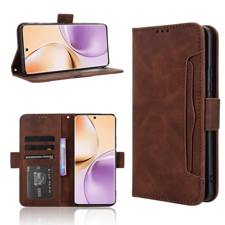 Skin Feel Calf Texture Card Slots Leather Phone Case, For Realme GT 7 5G, For Realme 14x 5G Malaysia / V70, For Realme 14 5G, For Realme P3 Ultra 5G, For Realme P3 5G / Neo7x 5G, For Realme 14 Pro Lite 5G, For Realme P3 Pro 5G, For Realme 14 Pro+ 5G   ...