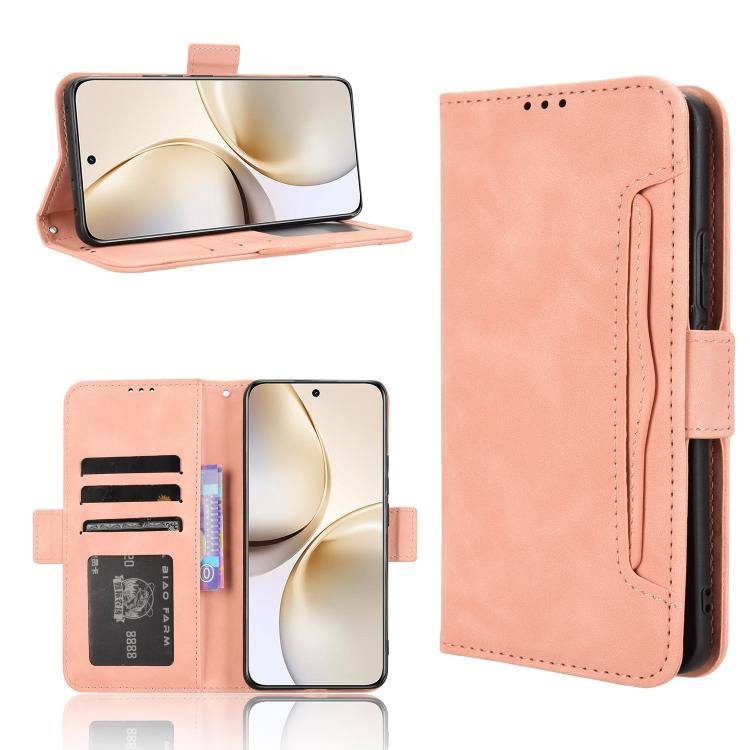 Skin Feel Calf Texture Card Slots Leather Phone Case, For Realme GT 7 5G, For Realme 14x 5G Malaysia / V70, For Realme 14 5G, For Realme P3 Ultra 5G, For Realme P3 5G / Neo7x 5G, For Realme 14 Pro Lite 5G, For Realme P3 Pro 5G, For Realme 14 Pro+ 5G   ...