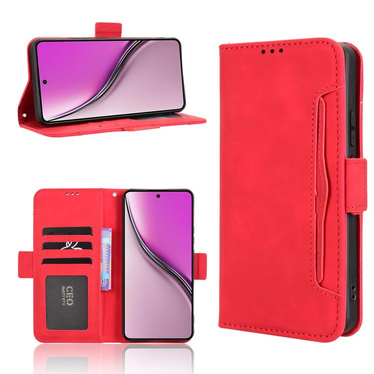 Skin Feel Calf Texture Card Slots Leather Phone Case, For Realme GT 7 5G, For Realme 14x 5G Malaysia / V70, For Realme 14 5G, For Realme P3 Ultra 5G, For Realme P3 5G / Neo7x 5G, For Realme 14 Pro Lite 5G, For Realme P3 Pro 5G, For Realme 14 Pro+ 5G   ...