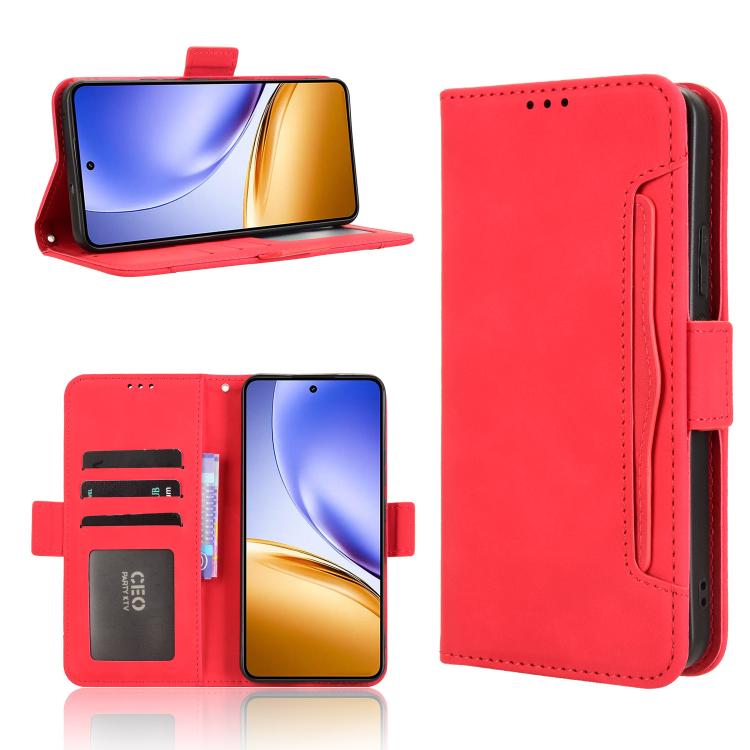 Skin Feel Calf Texture Card Slots Leather Phone Case, For Realme GT 7 5G, For Realme 14x 5G Malaysia / V70, For Realme 14 5G, For Realme P3 Ultra 5G, For Realme P3 5G / Neo7x 5G, For Realme 14 Pro Lite 5G, For Realme P3 Pro 5G, For Realme 14 Pro+ 5G   ...
