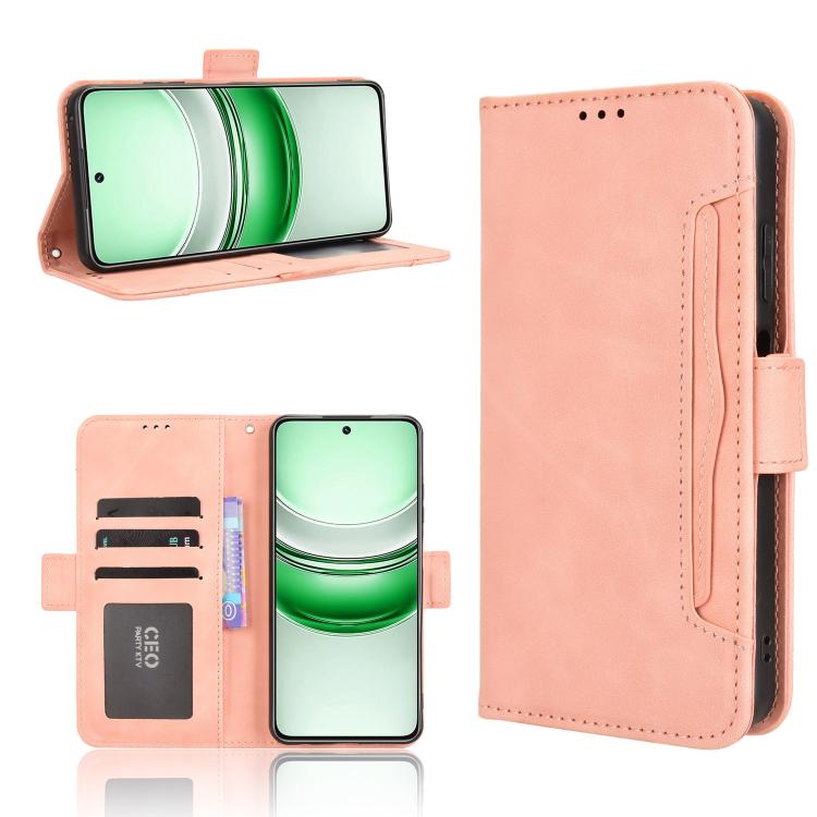 Skin Feel Calf Texture Card Slots Leather Phone Case, For Realme GT 7 5G, For Realme 14x 5G Malaysia / V70, For Realme 14 5G, For Realme P3 Ultra 5G, For Realme P3 5G / Neo7x 5G, For Realme 14 Pro Lite 5G, For Realme P3 Pro 5G, For Realme 14 Pro+ 5G   ...