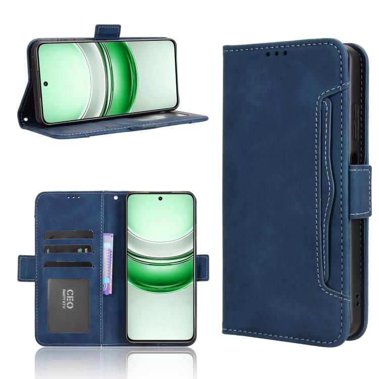 Skin Feel Calf Texture Card Slots Leather Phone Case, For Realme GT 7 5G, For Realme 14x 5G Malaysia / V70, For Realme 14 5G, For Realme P3 Ultra 5G, For Realme P3 5G / Neo7x 5G, For Realme 14 Pro Lite 5G, For Realme P3 Pro 5G, For Realme 14 Pro+ 5G   ...