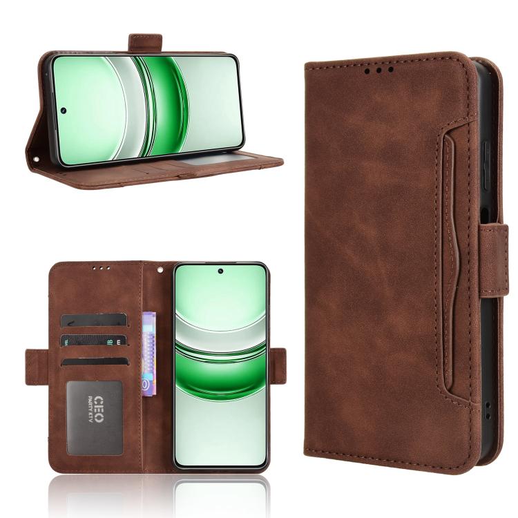 Skin Feel Calf Texture Card Slots Leather Phone Case, For Realme GT 7 5G, For Realme 14x 5G Malaysia / V70, For Realme 14 5G, For Realme P3 Ultra 5G, For Realme P3 5G / Neo7x 5G, For Realme 14 Pro Lite 5G, For Realme P3 Pro 5G, For Realme 14 Pro+ 5G   ...
